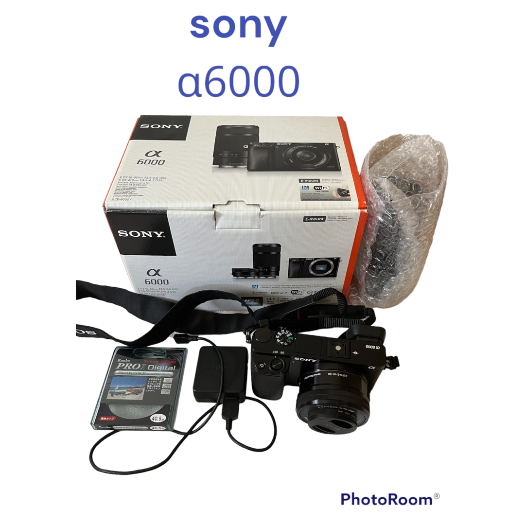 ソニー α6000ダブルズームレンズキット - ミラーレス一眼