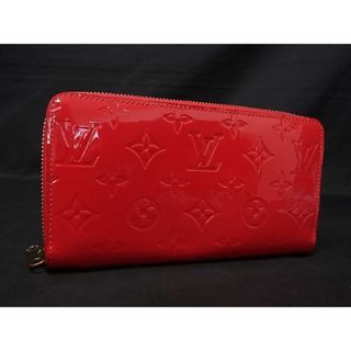 ルイヴィトン(LOUIS VUITTON)の■新品同様■ LOUIS VUITTON ルイヴィトン M90200 モノグラム ヴェルニ ジッピーウォレット 長財布 スリーズ レッド系 AF6573sO(財布)