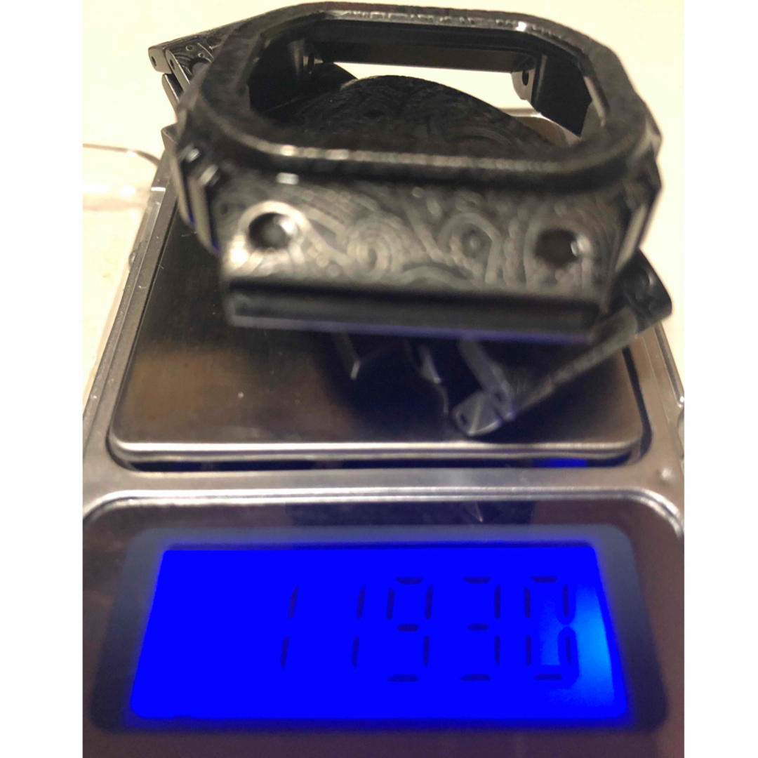 G-SHOCK(ジーショック)の現品限り G-SHOCK 5600系 カスタム エングレービングレトロスタイル メンズの時計(腕時計(デジタル))の商品写真