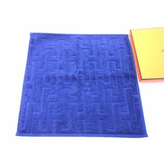 エルメス(Hermes)の■新品■未使用■ HERMES エルメス ステアーズ コットン100％ タグ付き ハンドタオル ハンカチ レディース メンズ ネイビー系 AI3411ｱO (その他)