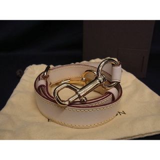 ルイヴィトン(LOUIS VUITTON)の■新品同様■ LOUIS VUITTON ルイヴィトン レザー バッグ用 ショルダーストラップ 肩掛け 斜め掛け レディース ベージュ系 AG9690ｱZ(その他)