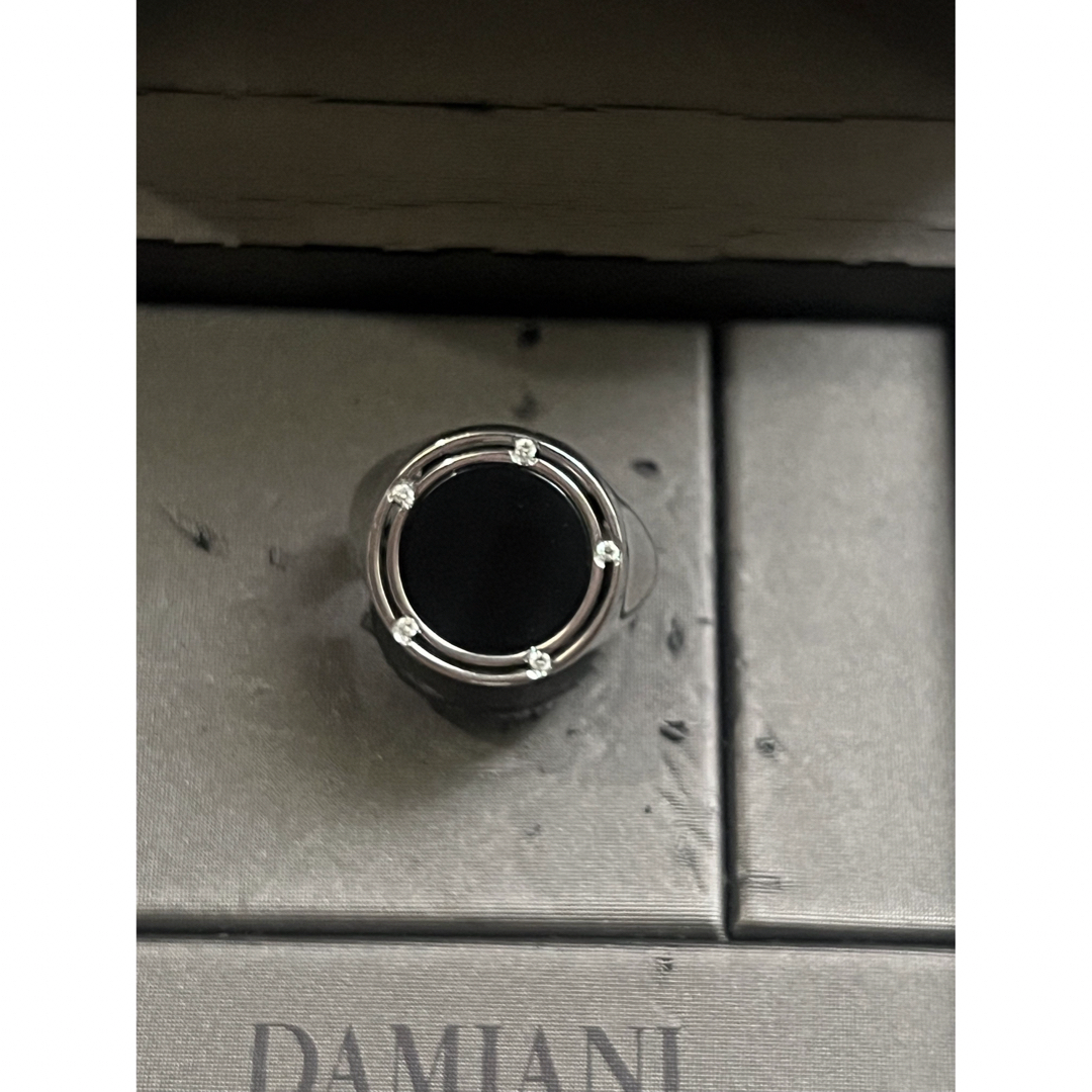 ダミアーニ DAMIANI オニキス Dサイドリング　ブラピ　ブラッドピット