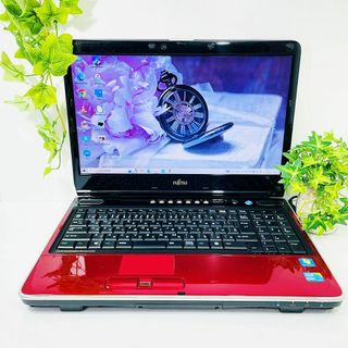 富士通 - 優良品✨ノートパソコン オフィス付き カメラ付き core i5 ...