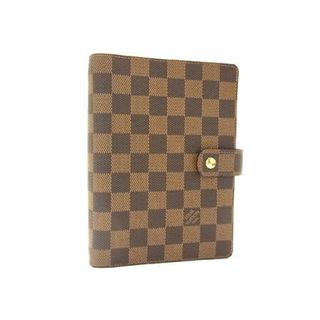 ルイヴィトン(LOUIS VUITTON)の■新品■未使用■LOUIS VUITTON ヴィトン R20240 ダミエ アジェンダMM 手帳カバー スケジュール帳 メンズ レディース ブラウン系 AI7431ｱZ(その他)