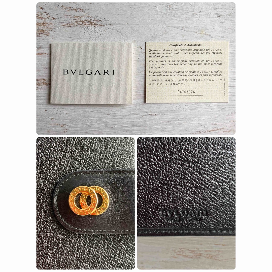 ★極美品★ほぼ未使用★BVLGARI ブルガリ 長財布 箱付き