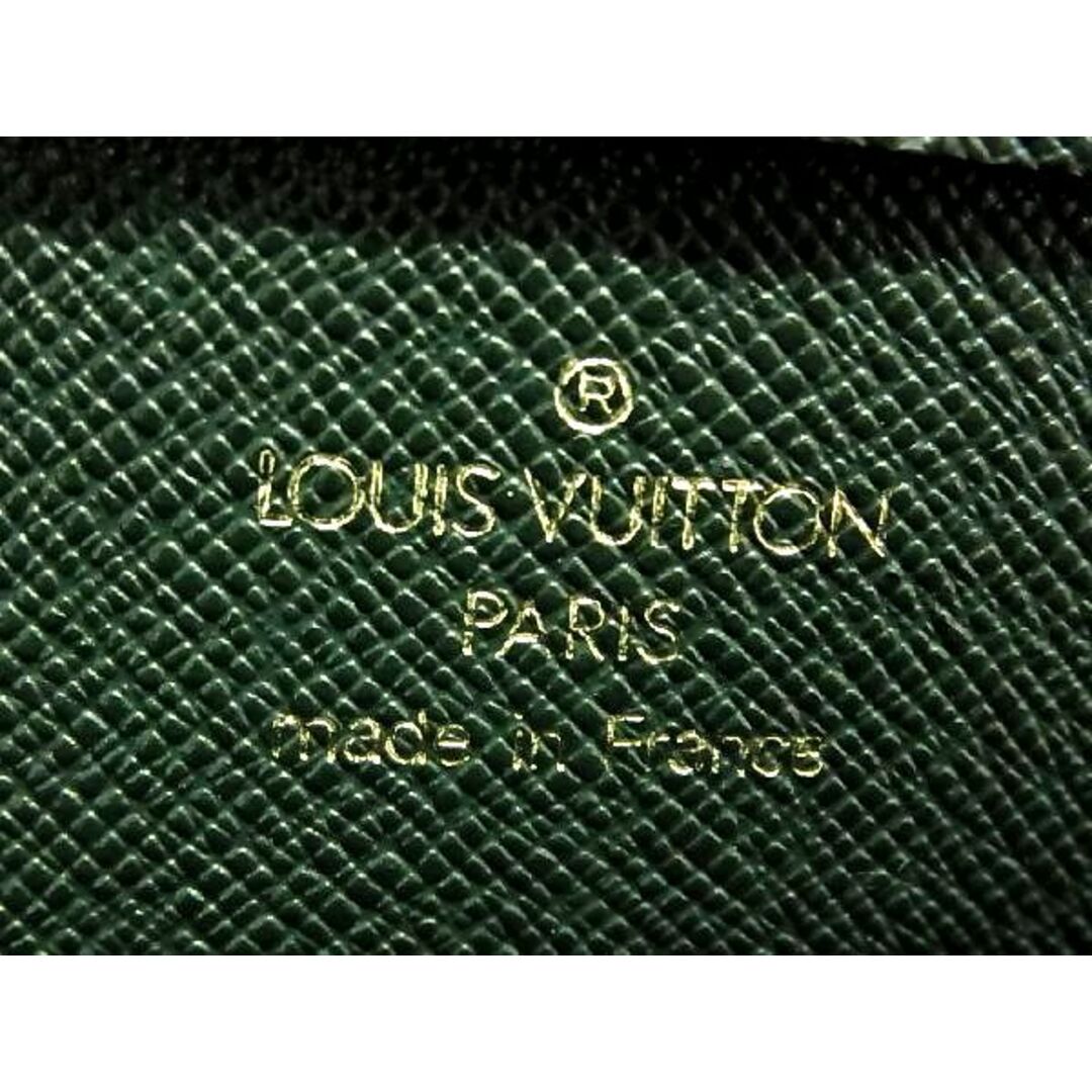 ■ベタなし■極美品■ LOUIS VUITTON ルイヴィトン M30184 タイガ バイカル クラッチバッグ セカンドバッグ エピセア グリーン系 AH9251UZ