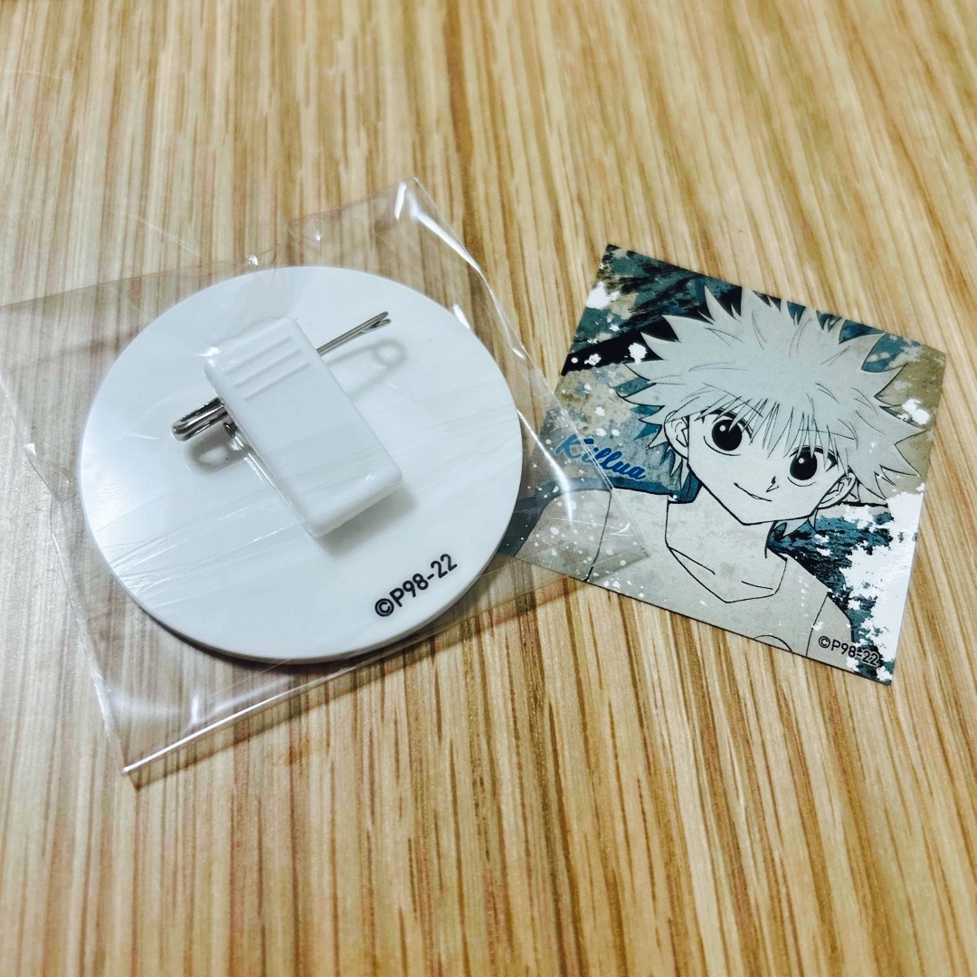 集英社(シュウエイシャ)のHUNTER×HUNTER ハンター試験No.プレート キルア エンタメ/ホビーのアニメグッズ(バッジ/ピンバッジ)の商品写真