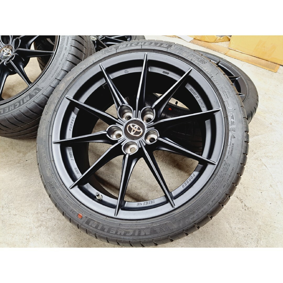 トヨタ - 【新車外し】トヨタ GRヤリス 鍛造純正 1st Edition ホイール