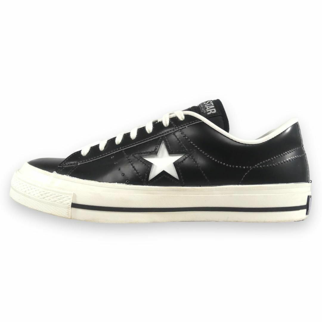 美品 コンバース ワンスター CONVERSE スニーカー 27 黒TN1596