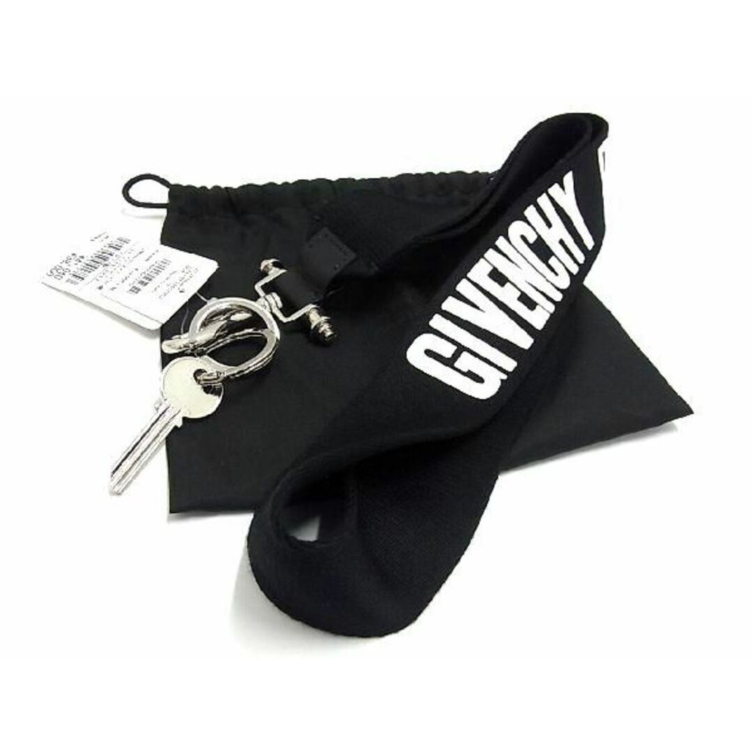 ■新品■未使用■ GIVENCHY ジバンシィ キーモチーフ キーリング ネックストラップ アクセサリー メンズ レディース ブラック系 AG5518ｱPジバンシィ状態ランク