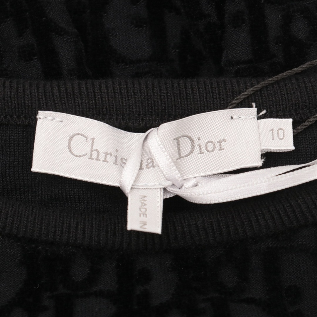 Christian Dior(クリスチャンディオール)のクリスチャンディオール オブリーク コットン 10 ブラック キッズ ワン レディースのワンピース(その他)の商品写真