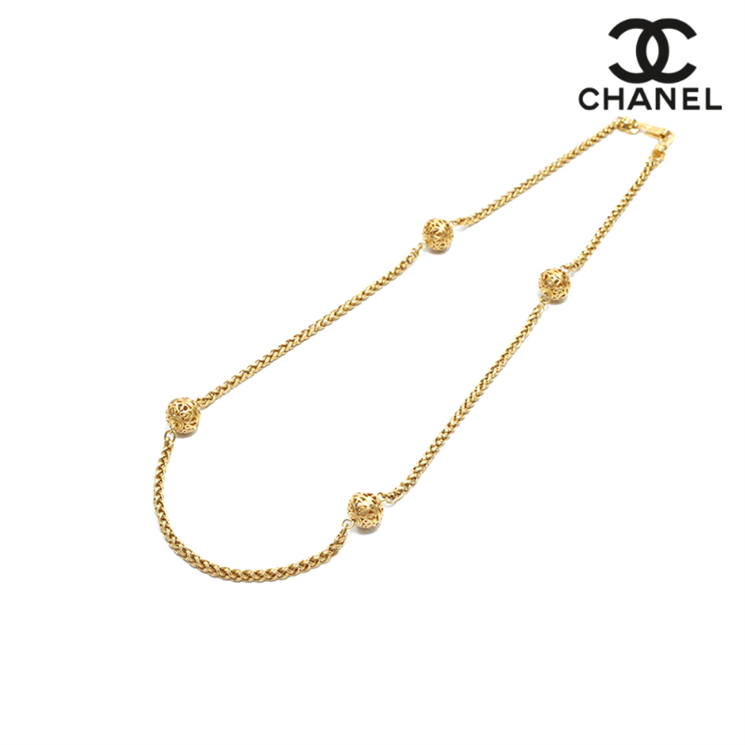 シャネル CHANEL ボール ネックレス