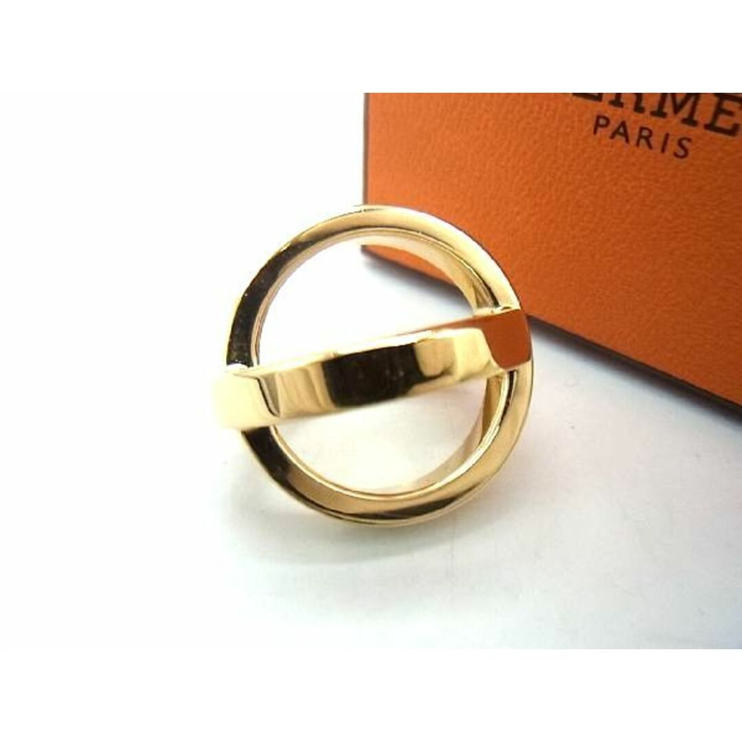 □美品□ HERMES エルメス コスモス スカーフリング スカーフ留め