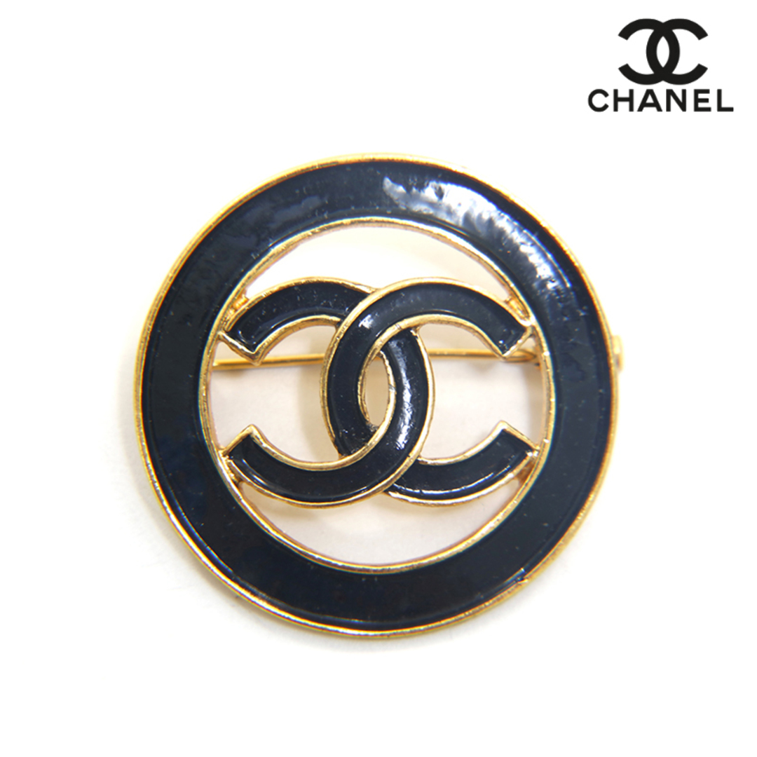 大人気SALECHANEL - シャネル CHANEL ココマーク ラウンド ブローチの