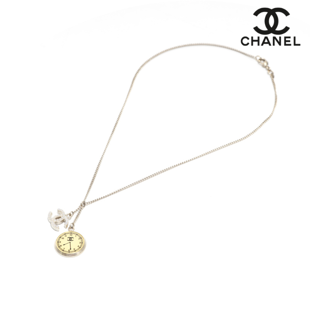 シャネル CHANEL ココマーク 時計モチーフ ネックレス