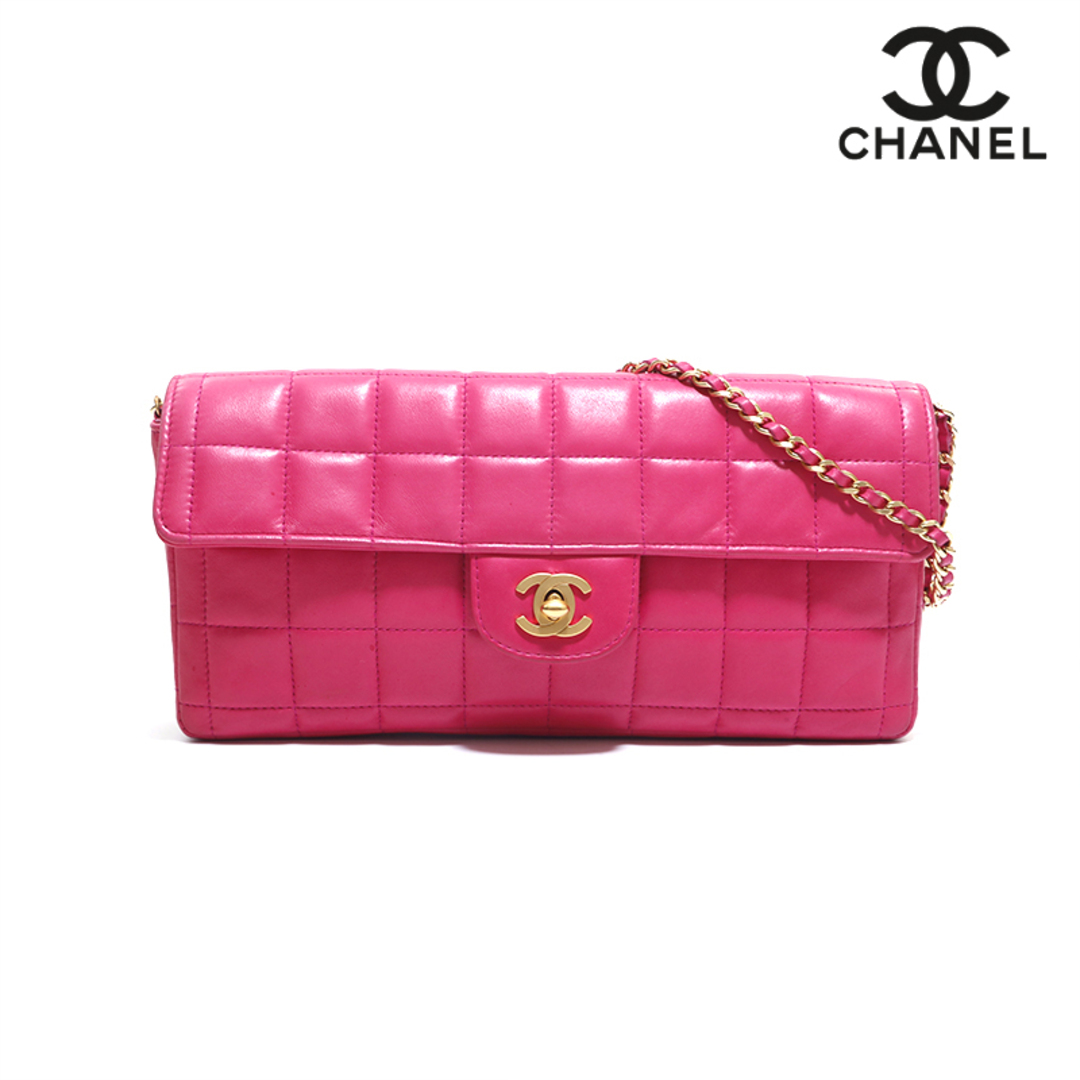 シャネル CHANEL チョコバー チェーン ショルダーバッグ