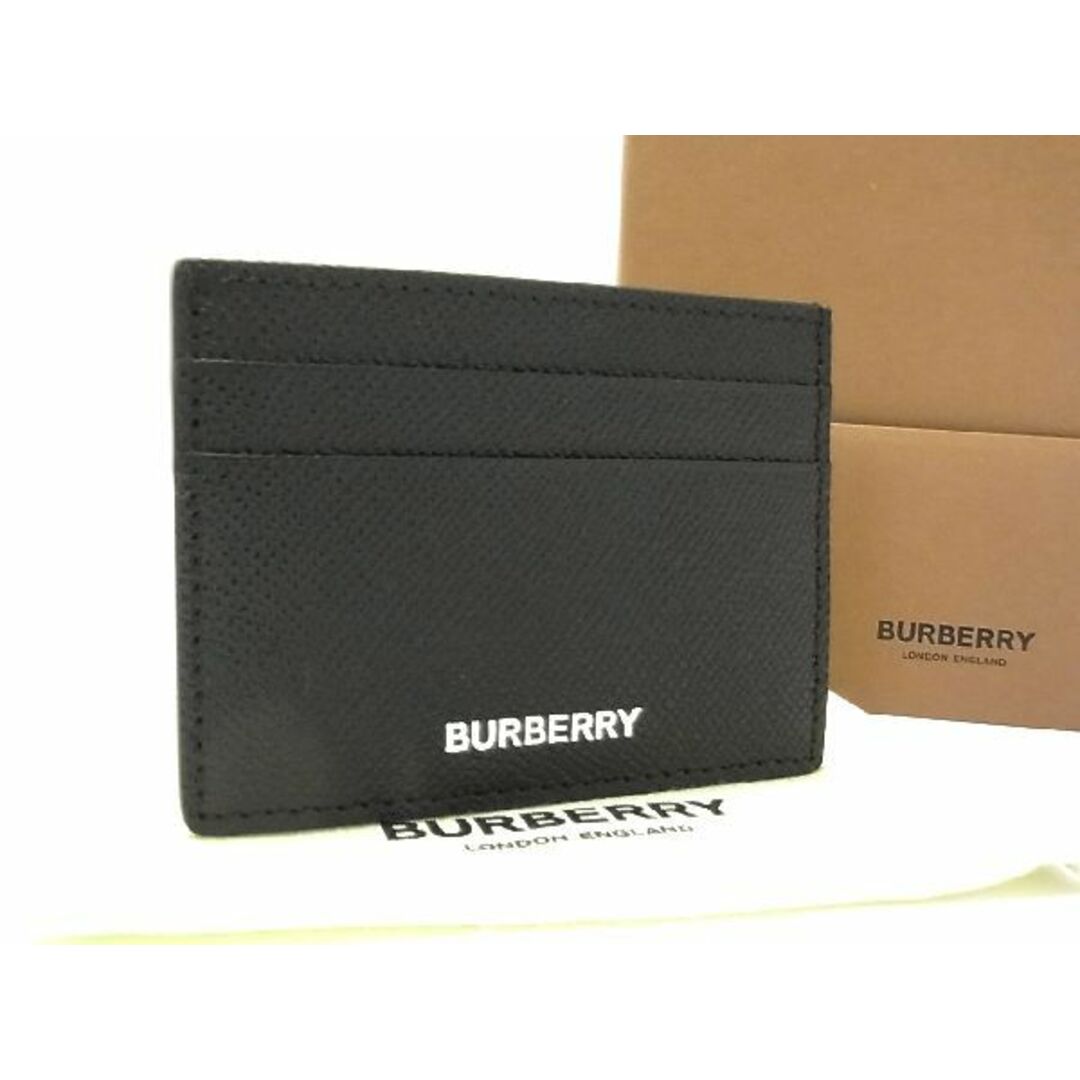 BURBERRY(バーバリー)の■新品■未使用■ BURBERRY バーバリー レザー カードケース カード入れ パスケース メンズ レディース ブラック系 AI7185sZ レディースのファッション小物(その他)の商品写真