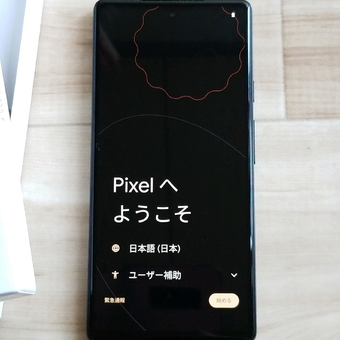 スマートフォン本体Google　Pixel　6a 128 GB SIMフリー　Charcoal