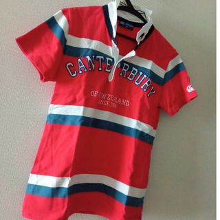 カンタベリー(CANTERBURY)のお値下げ 美品 カンタベリー Tシャツ ポロシャツ 綿100%(ポロシャツ)