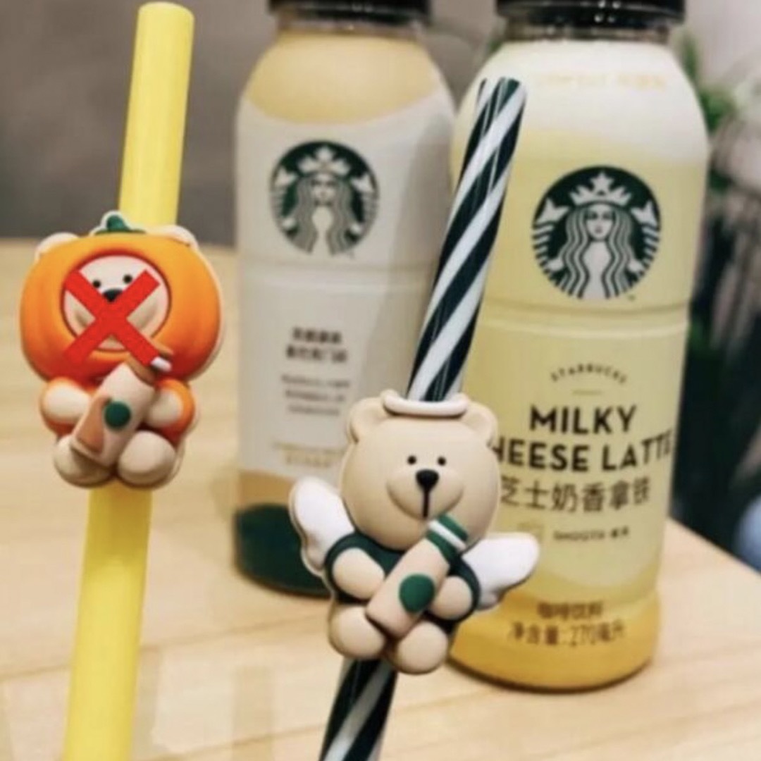 Starbucks Coffee(スターバックスコーヒー)の※在庫処分※  スタバ ストロー 【グリーン】 インテリア/住まい/日用品のキッチン/食器(カトラリー/箸)の商品写真