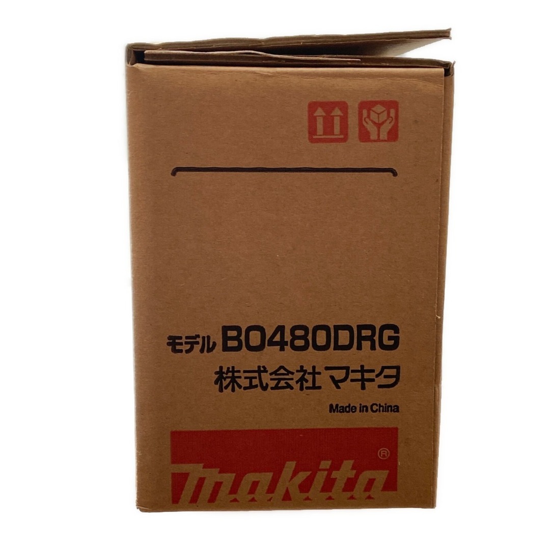 Makita ΦΦMAKITA マキタ 18V 充電式防じんミニサンダ BO480DRG ブルーの通販 by  なんでもリサイクルビッグバンラクマ店's shop｜マキタならラクマ