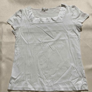 トゥルードゥー(TRUDEA)の白の半袖Tシャツ(Tシャツ(半袖/袖なし))