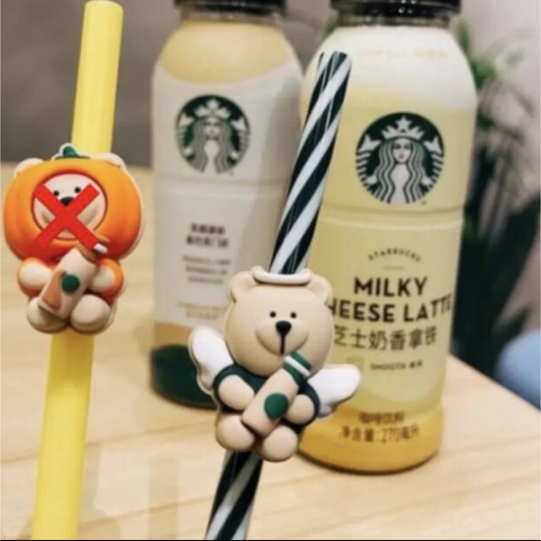 Starbucks Coffee(スターバックスコーヒー)の※在庫処分※  スタバ  ストロー  【グリーン】 インテリア/住まい/日用品のキッチン/食器(カトラリー/箸)の商品写真