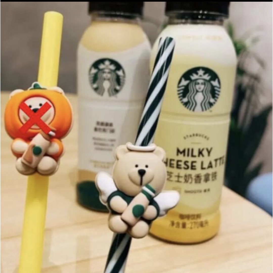 Starbucks Coffee(スターバックスコーヒー)の※在庫処分※   スタバ  ストロー  【グリーン】 インテリア/住まい/日用品のキッチン/食器(カトラリー/箸)の商品写真