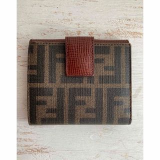 フェンディ(FENDI)の★美品★希少★FENDI フェンディ 折り財布 ズッカ柄(財布)