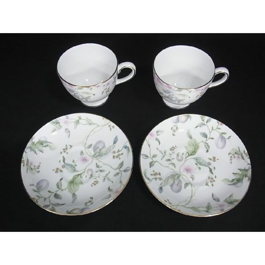 新品未使用:ウェッジウッド WEDGWOOD ティーカップ&ソーサー プラム