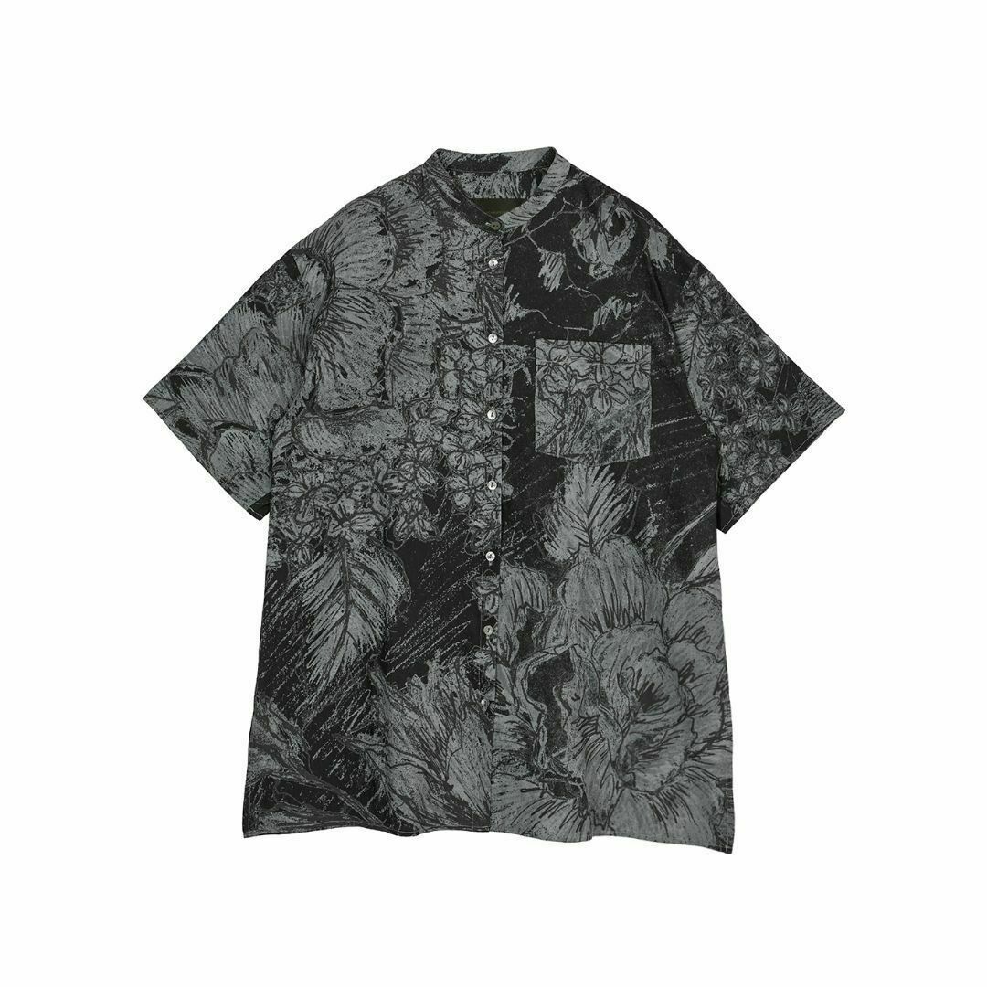 Ameri VINTAGE(アメリヴィンテージ)の完売色 KEITAMARUYAMA × AMERI WIDE SHIRT 黒 レディースのトップス(シャツ/ブラウス(半袖/袖なし))の商品写真