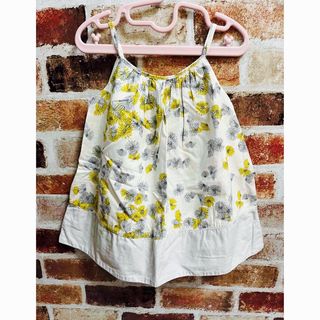 ベビーギャップ(babyGAP)のbaby Gap★花柄キャミワンピース　80サイズ(ワンピース)