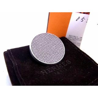 エルメス(Hermes)の■新品■未使用■ HERMES エルメス リヴァプールPM ヴォーエプソン SV金具 ピンブローチ ピンバッチ エトープ グレージュ系 AK3603ｷk(その他)