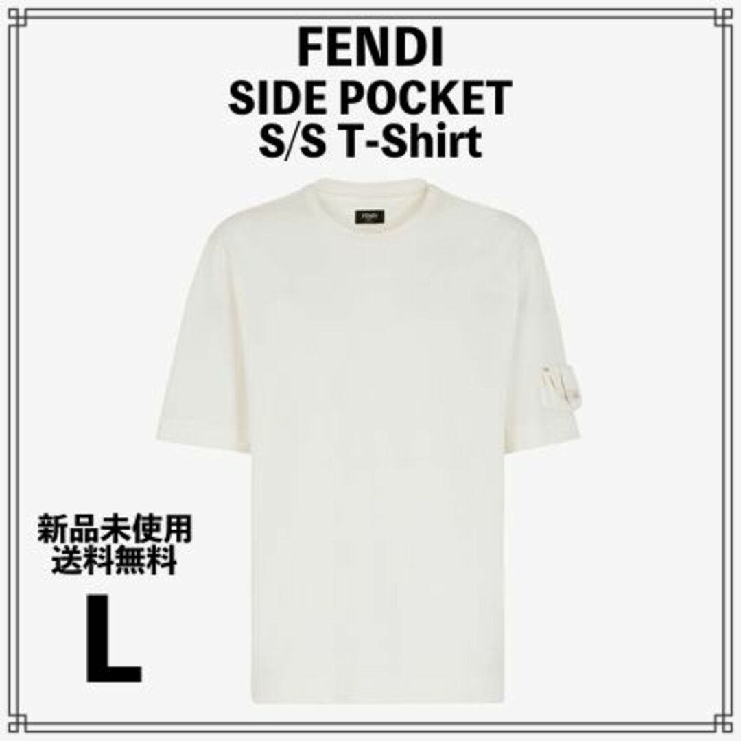 FENDI SIDE POCKET S/S T-Shirt Lサイズ