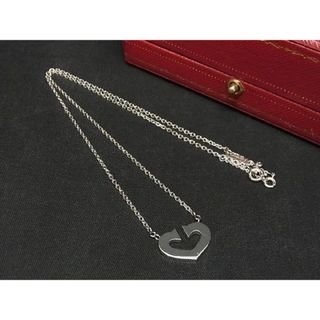 極美品！18kWGダイヤモンドネックレス