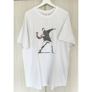 O.KのBanksyステンシルプリントTシャツ 3枚セット(Tシャツ/カットソー(半袖/袖なし))