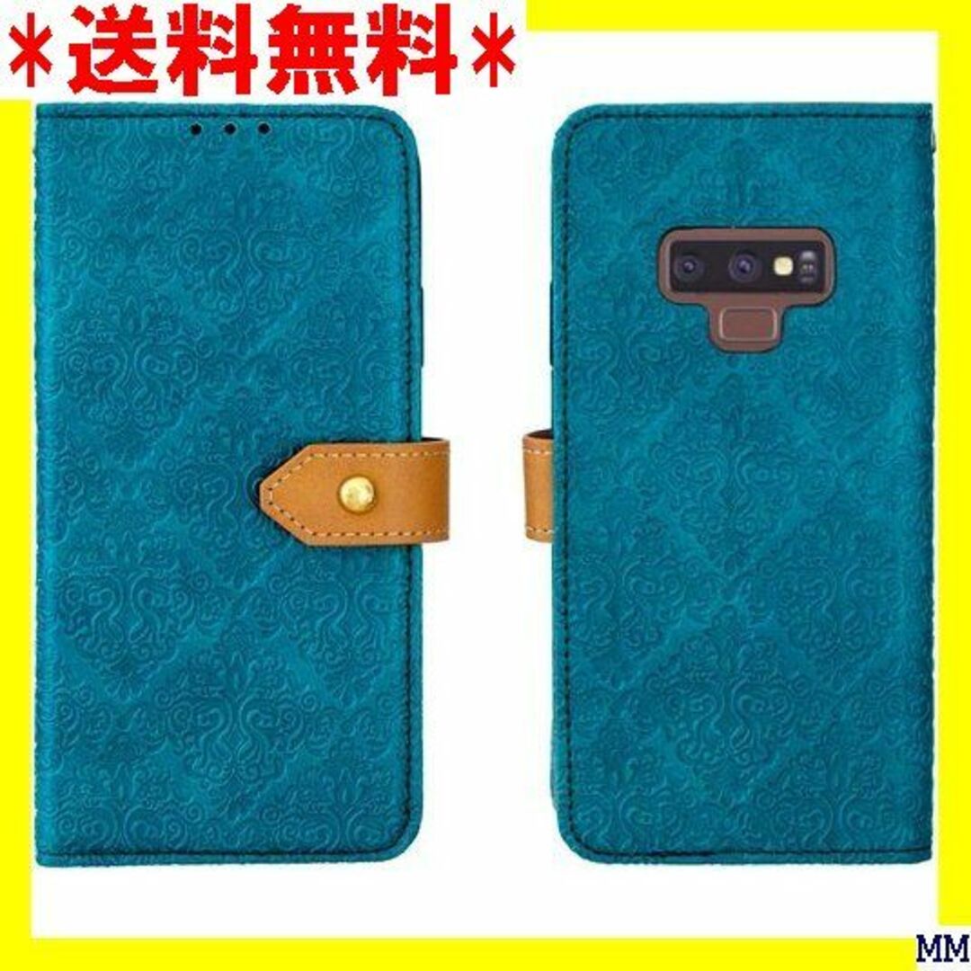 ２ Judaz Lace Series v2.0 手帳ケ 洋風柄 青 1042 スマホ/家電/カメラのスマホアクセサリー(モバイルケース/カバー)の商品写真