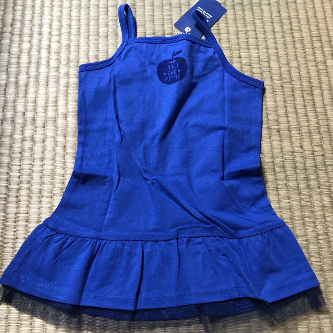 新品　BREEZE ブリーズ  キャミソール　チュニック  110 キッズ/ベビー/マタニティのキッズ服女の子用(90cm~)(ワンピース)の商品写真