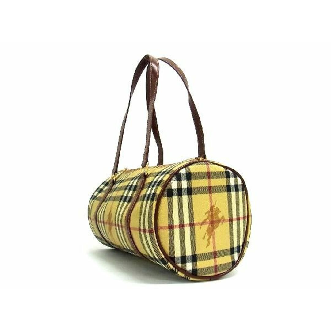 BURBERRY - □極美品□ BURBERRY バーバリー ノバチェック PVC×レザー