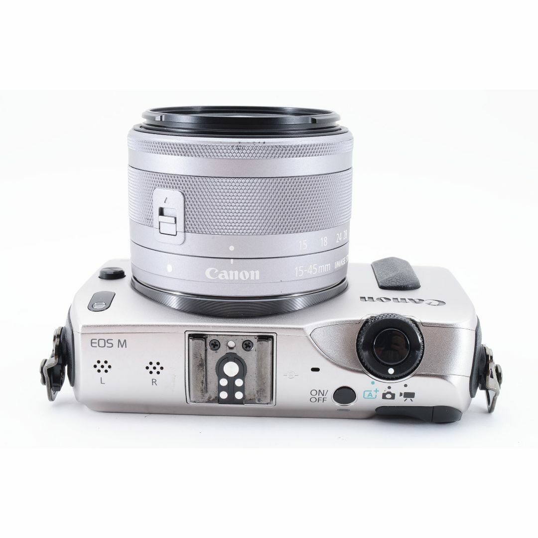 ★極上美品★ Canon キャノン EOS M 15-45mm シルバー 5