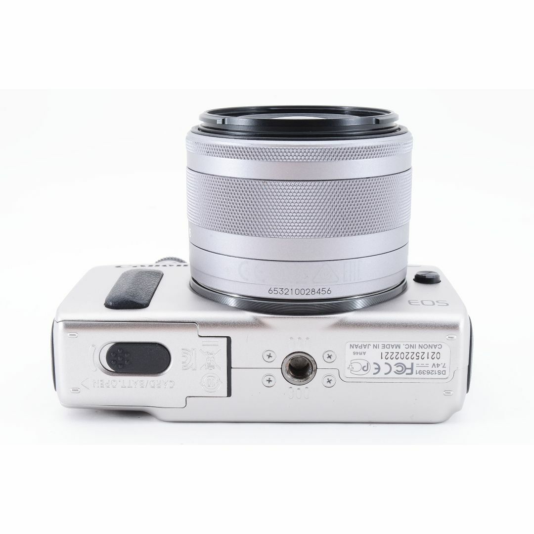 RuiCamera8250★極上美品★ Canon キャノン EOS M 15-45mm シルバー