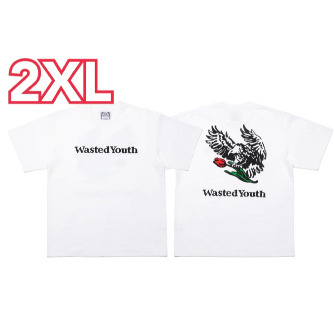 Wasted Youth T-Shirt White 2XL新品サイズ