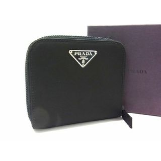 プラダ(PRADA)の ■新品■未使用■ PRADA プラダ テスートナイロン 二つ折り 財布 ウォレット 小銭入れ 札入れ レディース メンズ ブラック系 AN2569 (財布)