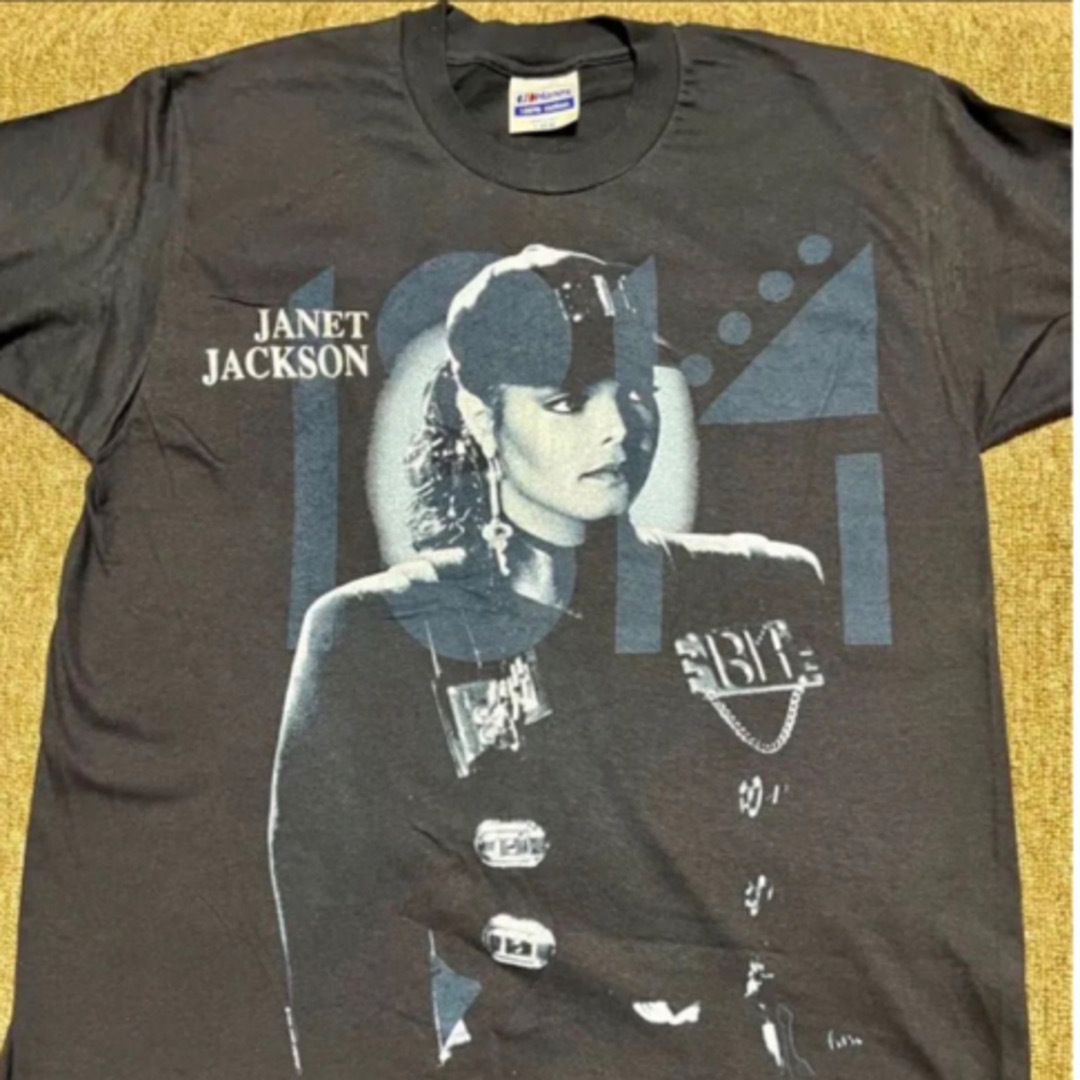 激レア 1990年製 ジャネットジャクソン janet jackson Tシャツ