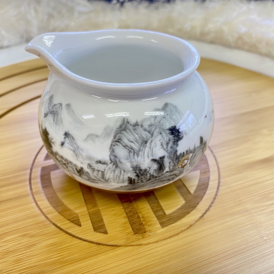 【新品未使用】 中国茶器 大皿 急須 湯呑み 12点セット 希少 伝統 陶器