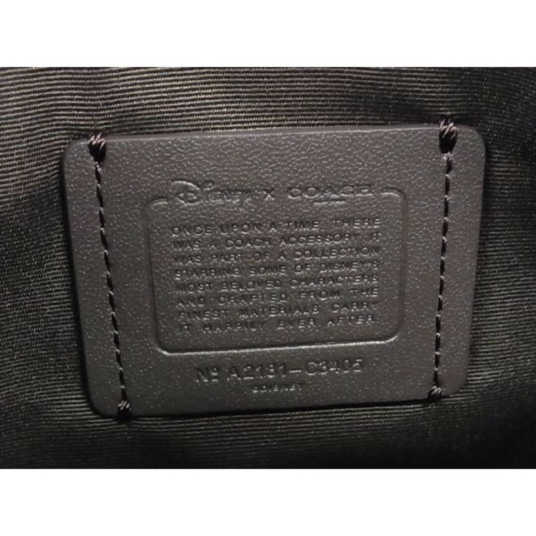 ■新品■未使用■ COACH コーチ C3405 ディズニーコラボ レザー ティアナ ショルダーバッグ 斜め掛け レディース グリーン系 AM5940