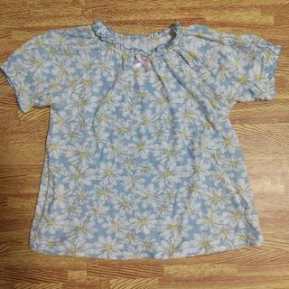 ニシマツヤ(西松屋)の花柄パジャマ Tシャツ 110cm(パジャマ)