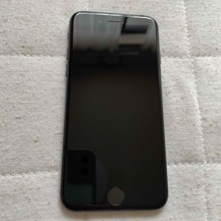 アイフォーン(iPhone)のiPhone7 ブラック SIMフリー 128gb  バッテリー100%(スマートフォン本体)