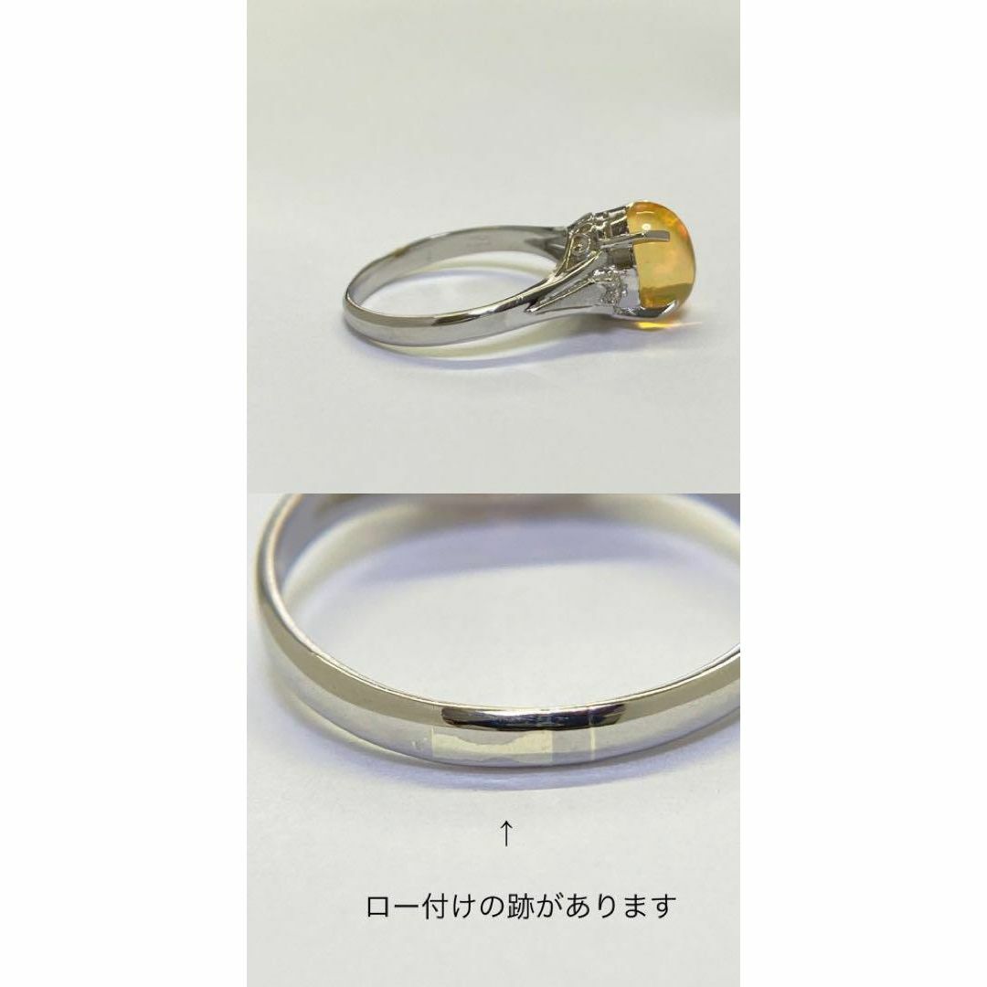 美品 Pt900 ファイアオパール2.58ct ダイヤ計0.29 リング 指輪この機会にぜひどうぞ