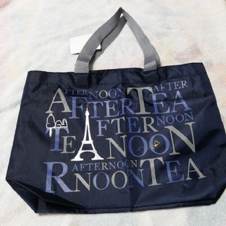 アフタヌーンティー(AfternoonTea)の新品　AfternoonTea×スヌーピー柄トートバッグ(トートバッグ)